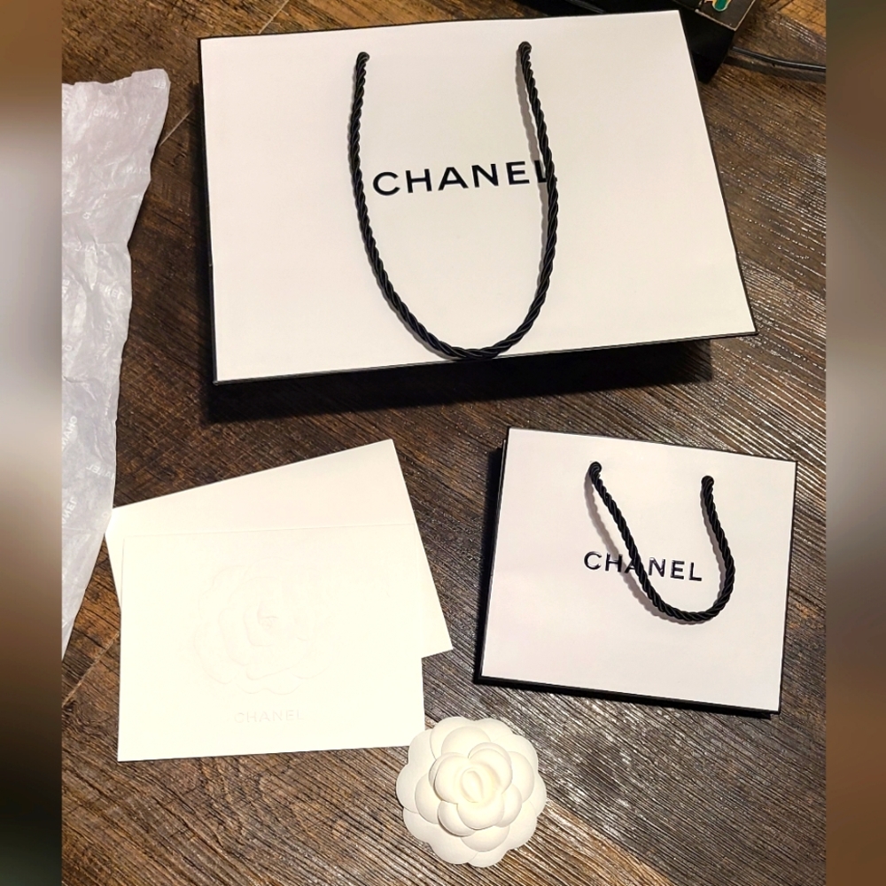 Chanel shopping gift bag